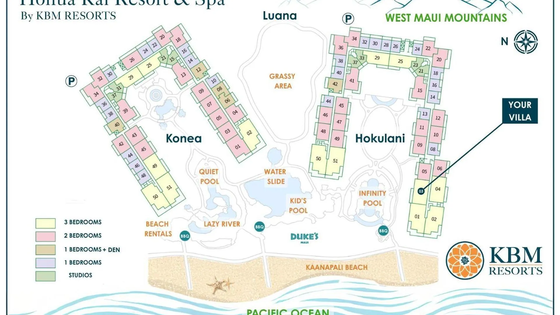 Kbm Resorts Free Car Honua Kai Hokulani Ocean View 2Bedroom Condo Hkh-603 Ocean Views Perfect For Families Kaanapali Apartment